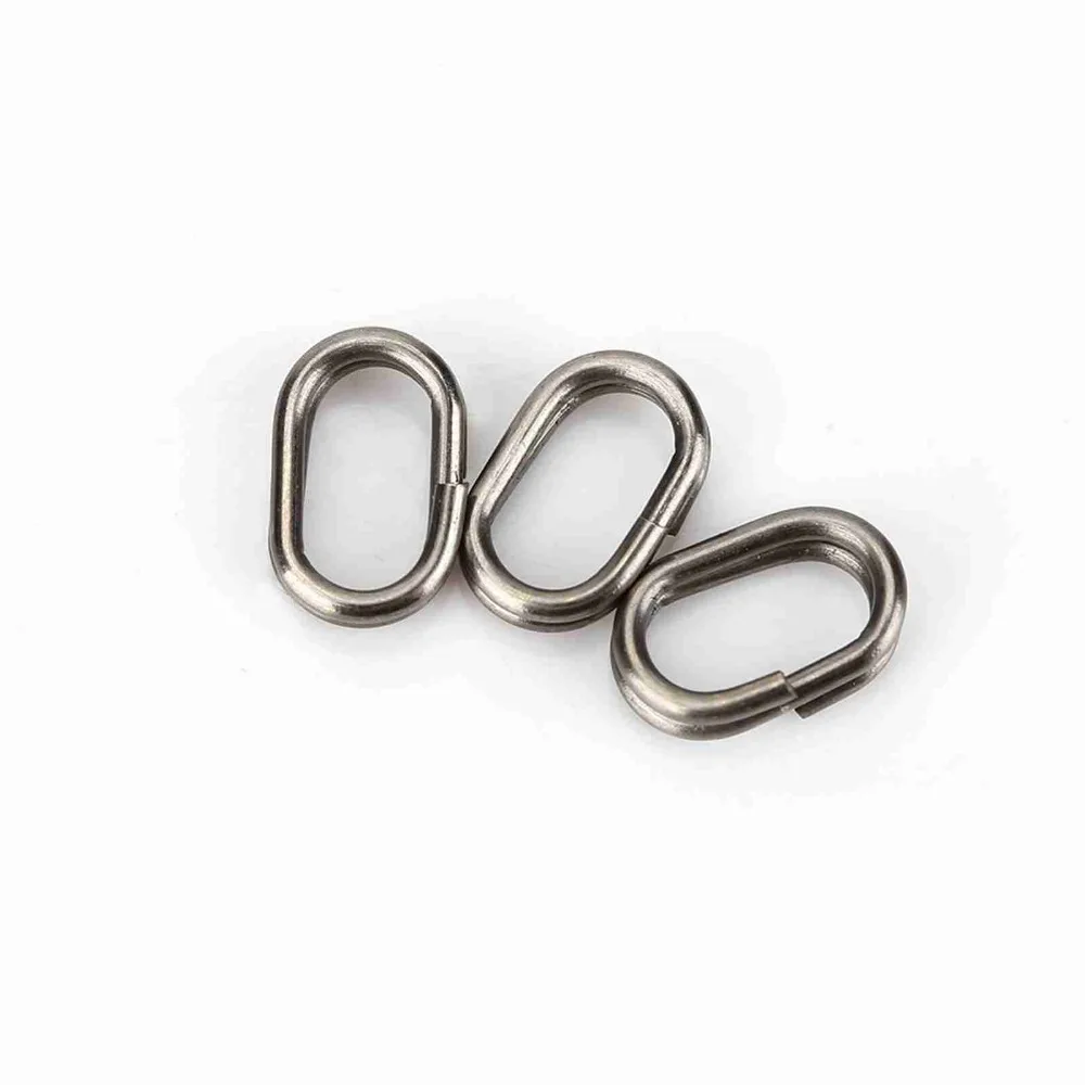 Anillos de pesca acero inoxidable ovalados – Accesorios a presión - imagen 5