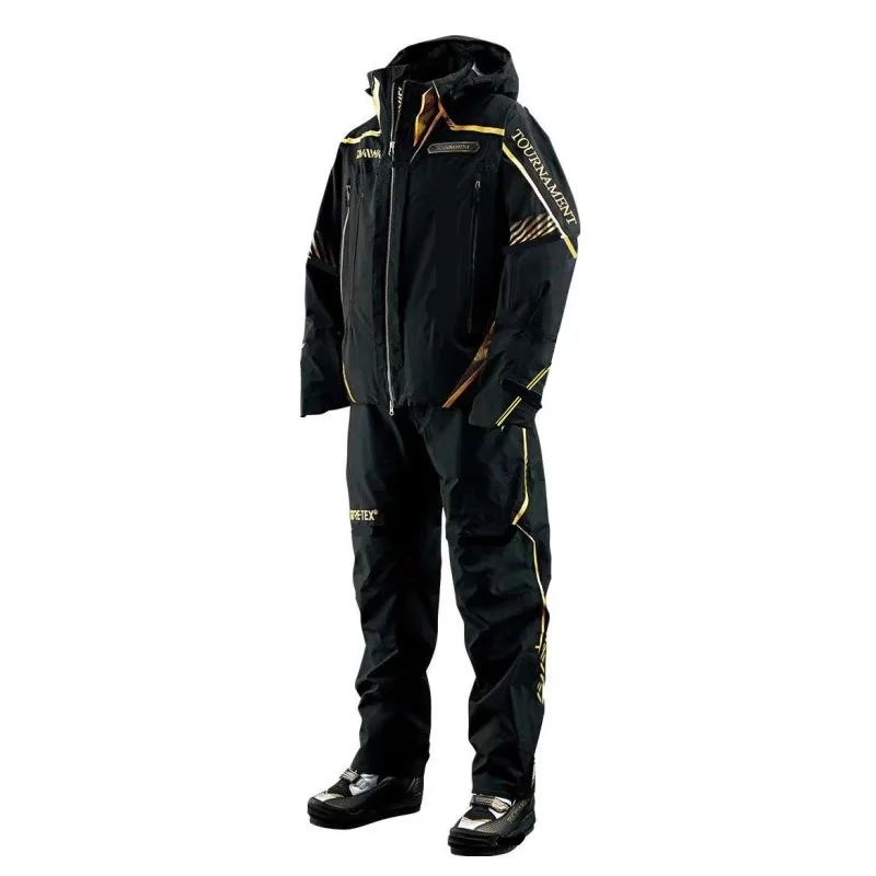 Traje de pesca impermeable DW – Chaqueta y pantalón cortaviento