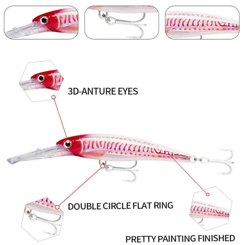 Shynapack 14cm 46g sistema de peso súper magnético fundición larga nuevo modelo Señuelos de pesca cebo duro 2019 calidad wobblers minnow - imagen 3