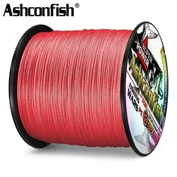 Línea trenzada Ashconfish X8 – PE 8 hebras súper fuerte