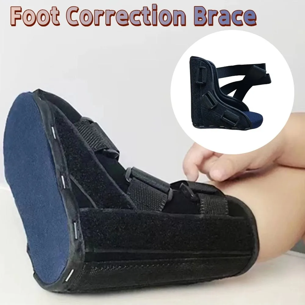 Tobillera de diseño ajustable, correas ajustables, órtesis de pie y tobillo transpirable, férula nocturna antirotación - imagen 5