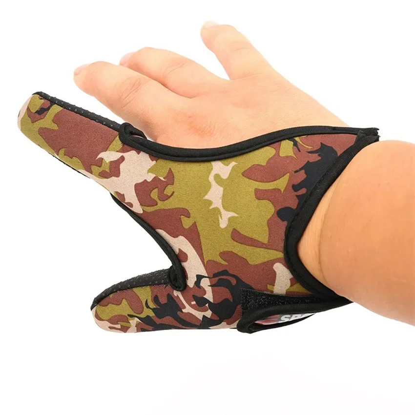 Guantes de pesca de medio Protector para pescadores, antideslizantes, antideslizantes, de dos dedos, para surf, transpirables, equipo para peces al aire libre - imagen 4