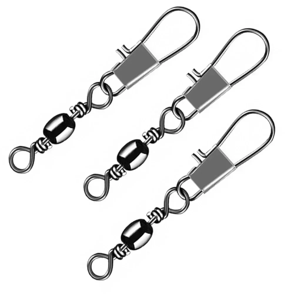 Herramientas de pesca de carpa con rodamiento de bolas, productos de gancho para barco, accesorios de pesca, herramienta profesional de anzuelos de cebo entrelazado, 30/50/100 Uds. - imagen 2