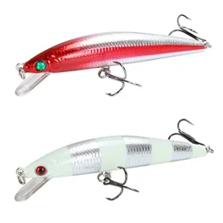 Señuelo de pesca de pececillo que se hunde por 1 piezas, cebo Artificial duro láser de 10cm y 28,8g, ojos 3D de plomo incorporado, aparejos de pesca Crankbait