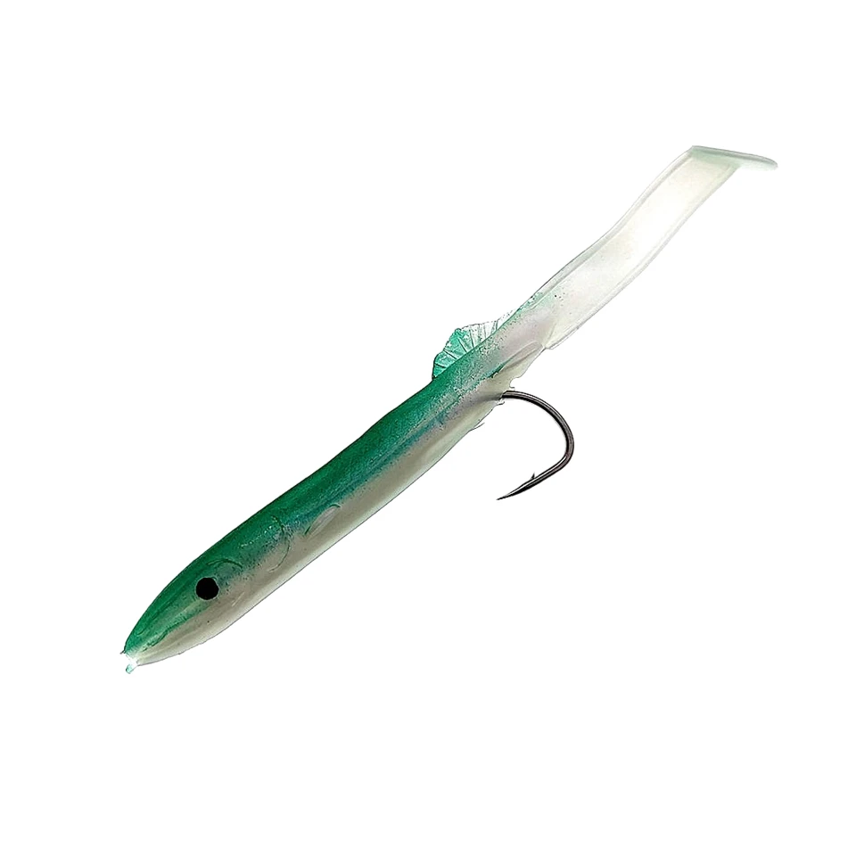 Swolfy, 1 Uds., cebo de plástico suave para anguila, 115mm/4g, Señuelos de pesca de agua salada, cebo de pesca Artificial suave - imagen 4