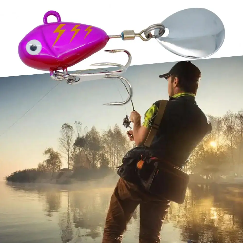 Cebo de pesca afilado de 5cm/12g, simulación 3D realista, ojo de pez, compuesto de Metal, lentejuelas, cebo duro para pesca al aire libre - imagen 2