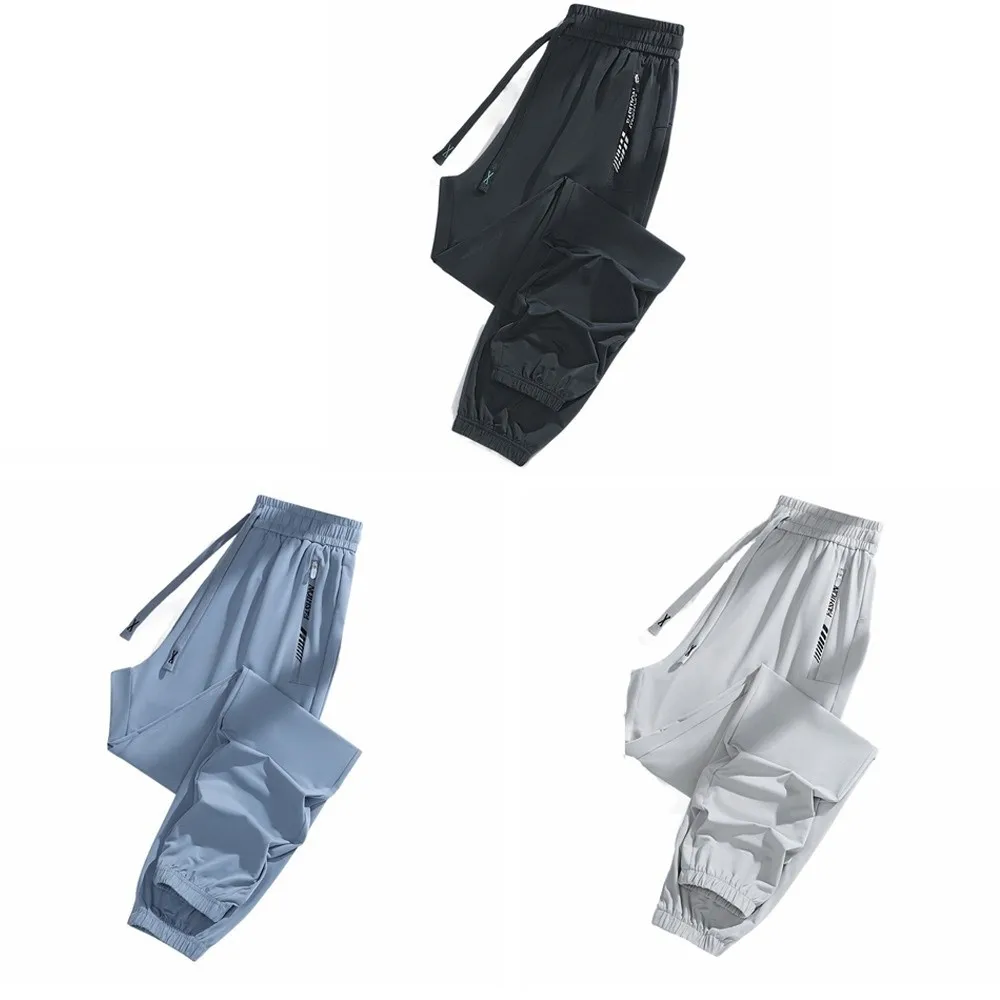 Pantalón deportivo seda de hielo vista frontal