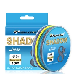 Sedal Trenzado FTK 8 Hebras Japón Multifilamento Superfuerte