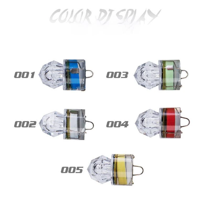 Señuelos de pesca, luces de pesca de gota profunda, cucharas LED, luces de diamante subacuáticas para agua salada, señuelo de curricán, aparejo halibut, cebo intermitente - imagen 5