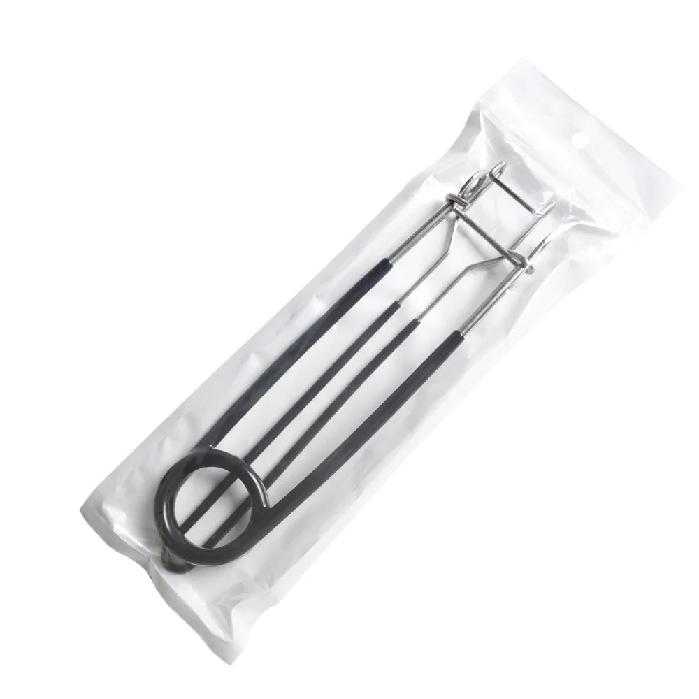 2 unids/set esparcidor de boca de pescado de acero inoxidable, herramienta removedora de anzuelos, extractor de anzuelos de pesca, accesorios LA - imagen 5