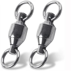 Conector giratorio acero inoxidable para sedal – Alta resistencia pesca