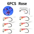 6pcs Rose