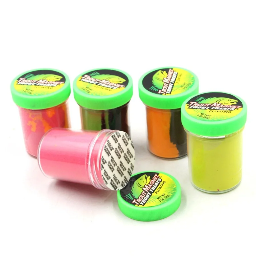 Señuelos de pesca blandos para trucha, pasta con aroma irresistible, formas flotantes, cebo para pesca de masa de carpa, 2024 - imagen 2