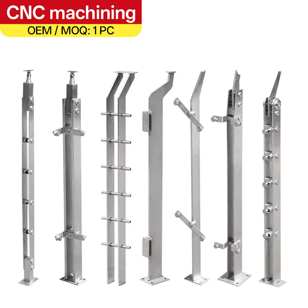 Postes Barandilla Acero Inoxidable 304 – Mecanizado CNC Personalizado