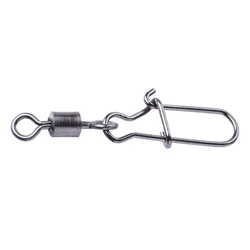 Conectores Pin Americano acero inoxidable para señuelos pesca carpa