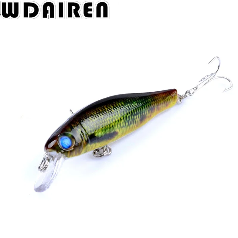 Señuelo duro Wobbler Minnow 8,5 cm – Crankbait con anzuelos triples - imagen 2