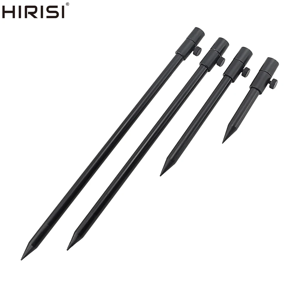 Banco de pesca de carpa – 2 varillas aluminio negro 16mm