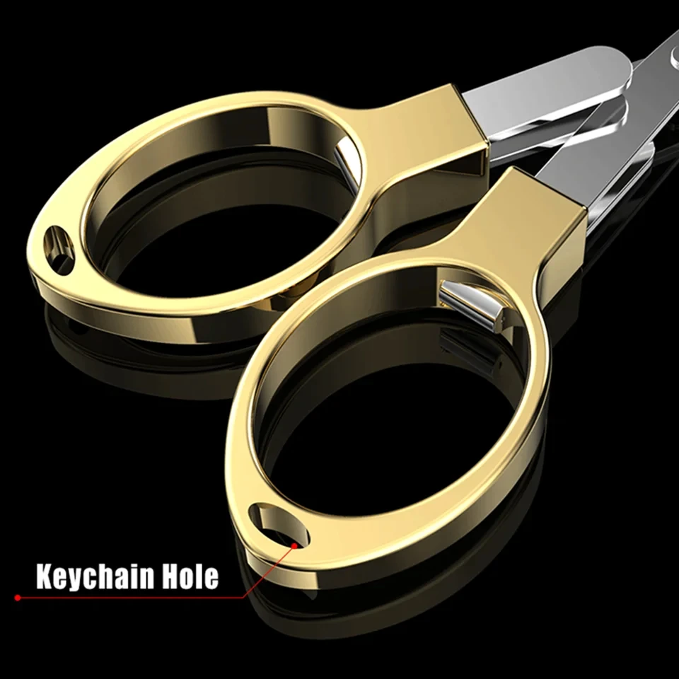 WALK FISH cortador de línea de pesca, tijeras de acero inoxidable, pinza plegable, herramienta de corte de pesca con mosca, equipo de aparejos de pesca - imagen 4