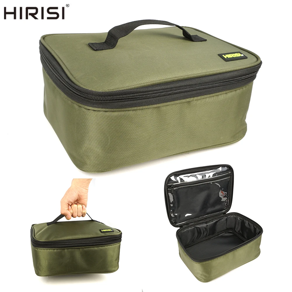 Hirisi Bolsa de Pesca Carpa Oxford PVC – Almacena Carretes y Señuelos
