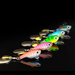 Cebo vibración WALK FISH VIB con doble lentejuelas