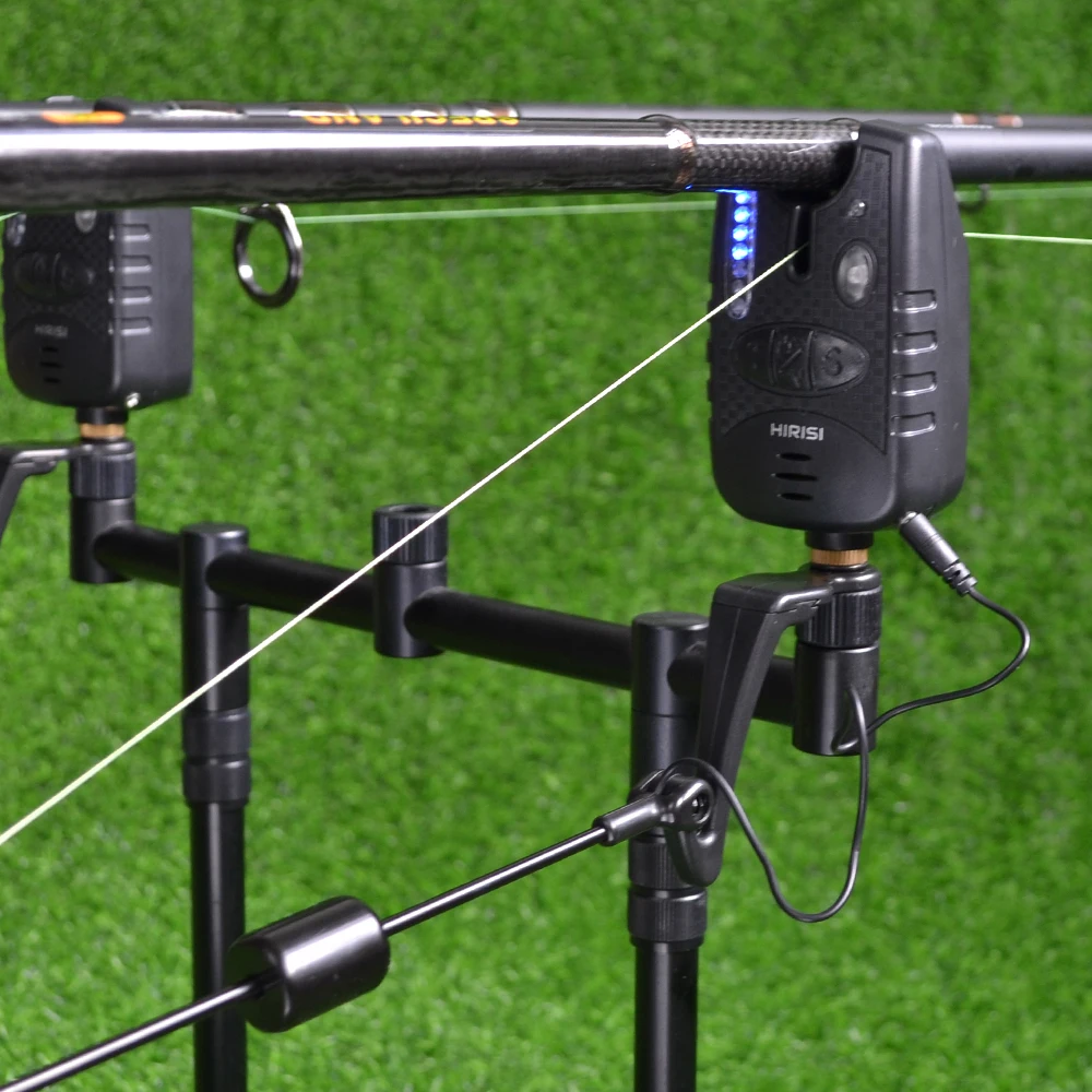 Hirisi B1114 – Alarma de mordida LED 8 direcciones para carpa - imagen 2