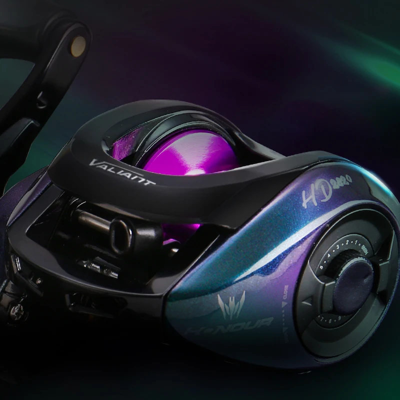 Carrete de casting HISTAR Honor – 8,0:1, freno magnético, 8 kg arrastre - imagen 4