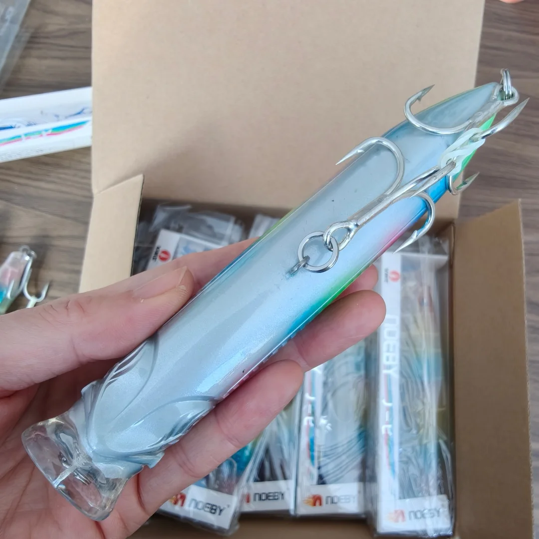 Señuelo Popper Topwater Noeby 15cm – Cebo duro artificial para atún - imagen 5