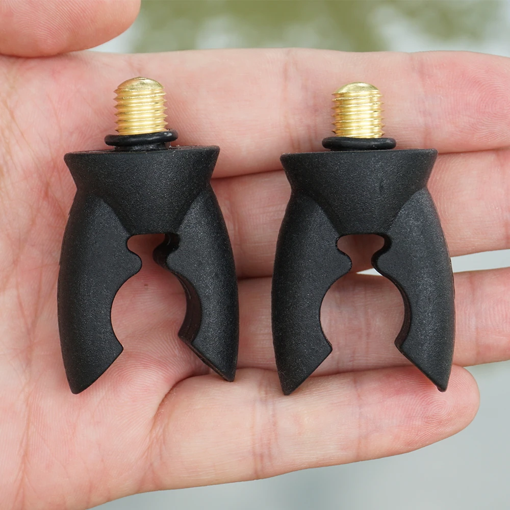 Hirisi-caña de pescar de carpa, cabezal de descanso, pinza de goma para alarma de pesca y barra de zumbido, accesorios de pesca AC170 - imagen 2