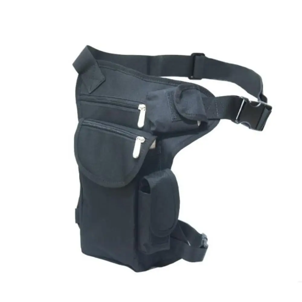 Bolsa de pierna para exteriores de gran capacidad, tela Oxford, impermeable, riñonera para senderismo, multiusos, ajustable, para montar al aire libre - imagen 4