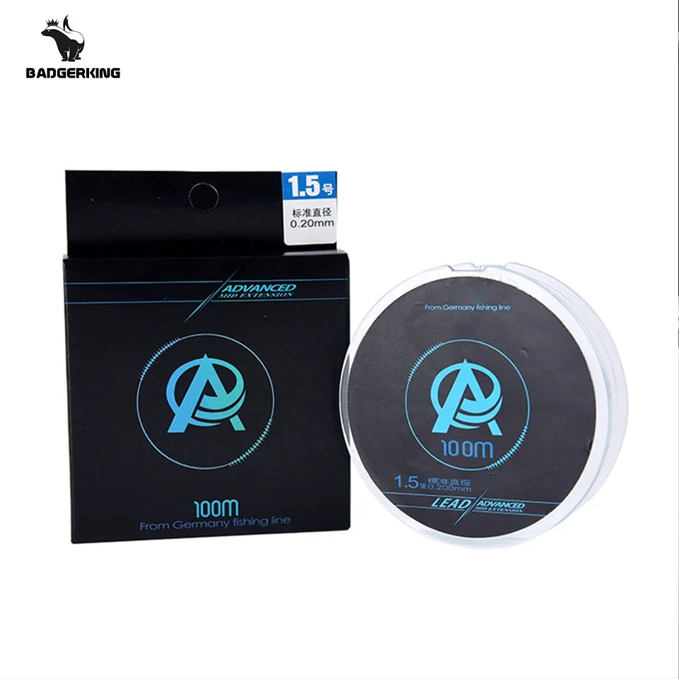 Línea de pesca monofilamento subacuática para pesca de carpa, 100m, mástil de camuflaje, línea principal y líder de línea de pescado - imagen 4