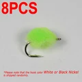 Fluro Green 8PCS