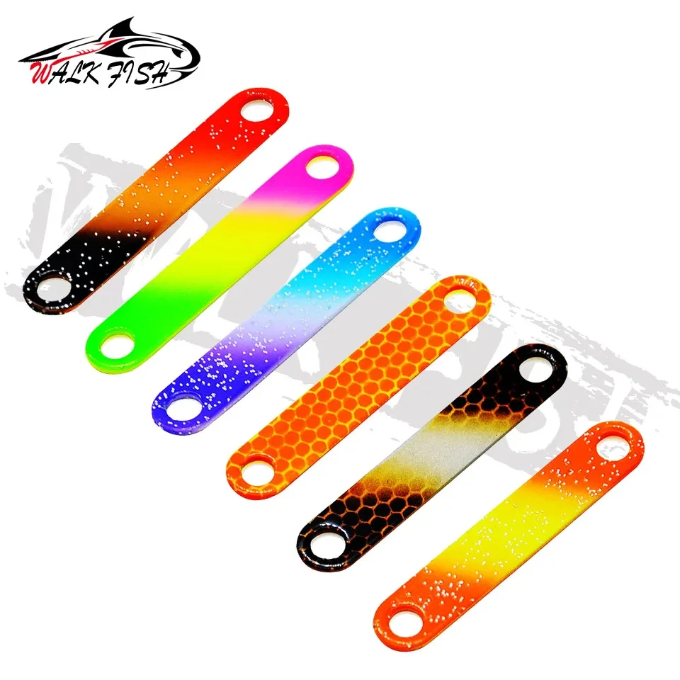 WALK FISH 1 Uds 2g 40mm palo de trucha cuchara de pesca cebo duro Señuelos de pesca de latón cuchara de Metal perca trucha - imagen 5