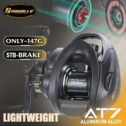 Carrete Baitcaster Ultraligero Samolla STB para Pesca en Mar
