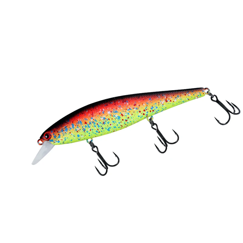 Swolfy Minnow 145F – Señuelo flotante lanzado ultra largo para lubina