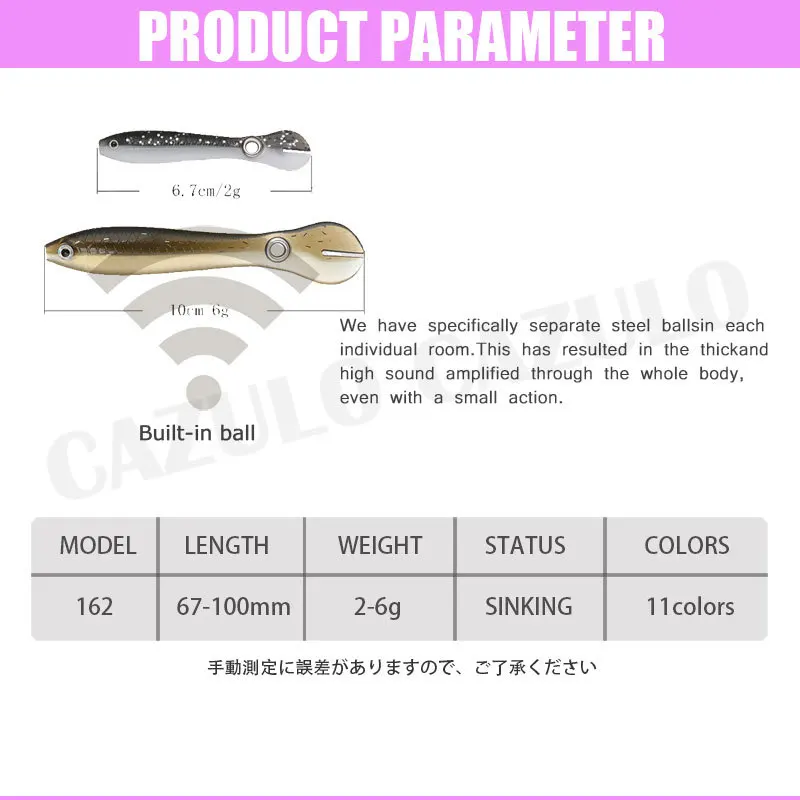 Señuelo de pesca suave, cebo de gusano de camarón pequeño de silicona, 2g/6g, 3 unids/lote - imagen 5