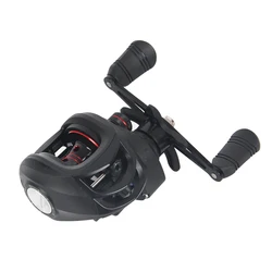 Carrete Baitcasting ocio magnético cubierta de liberación rápida carrete giratorio ligero carretes de pesca duraderos y resistentes