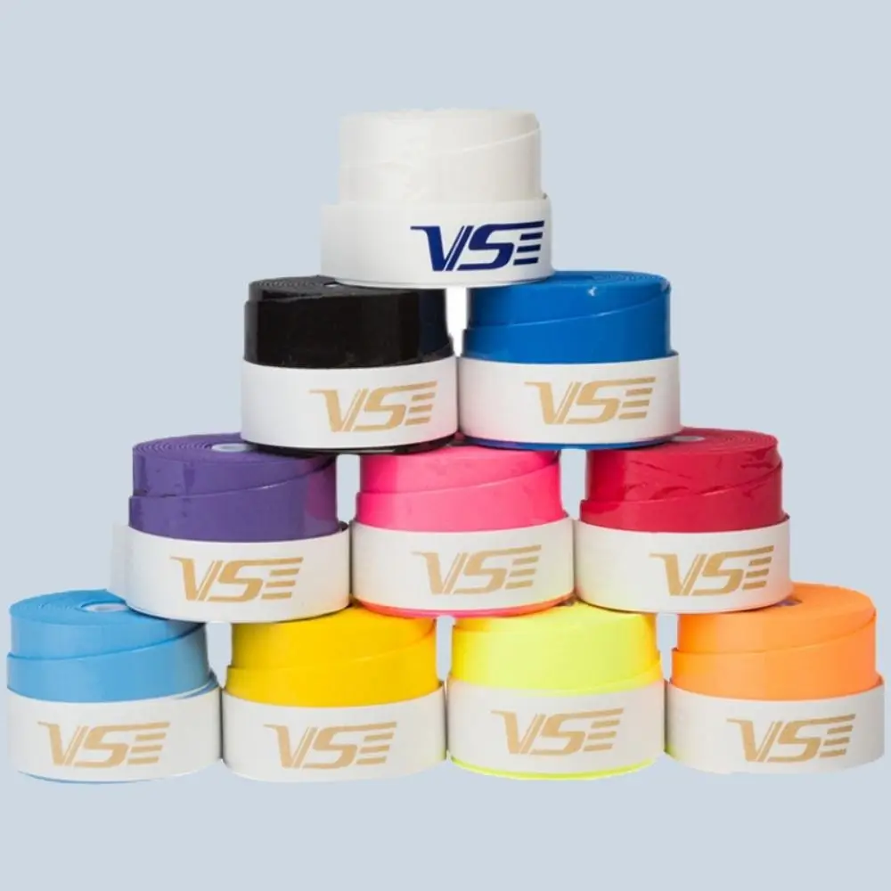 5 uds absorción de impacto raqueta de bádminton banda para el sudor antideslizante absorción de sudor agarre de raqueta de tenis suave pegajoso - imagen 4