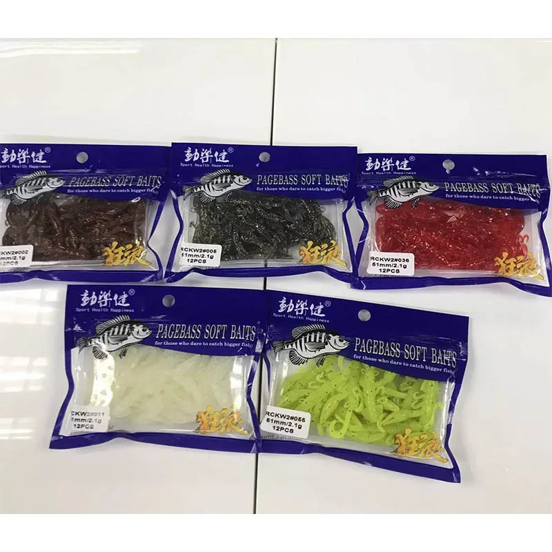 Donlejian Crazy Wave Series RCKW2 cebo pequeño Sunfish cebo de señuelo especial 60mm/1,5g 20 cebo falso - imagen 5