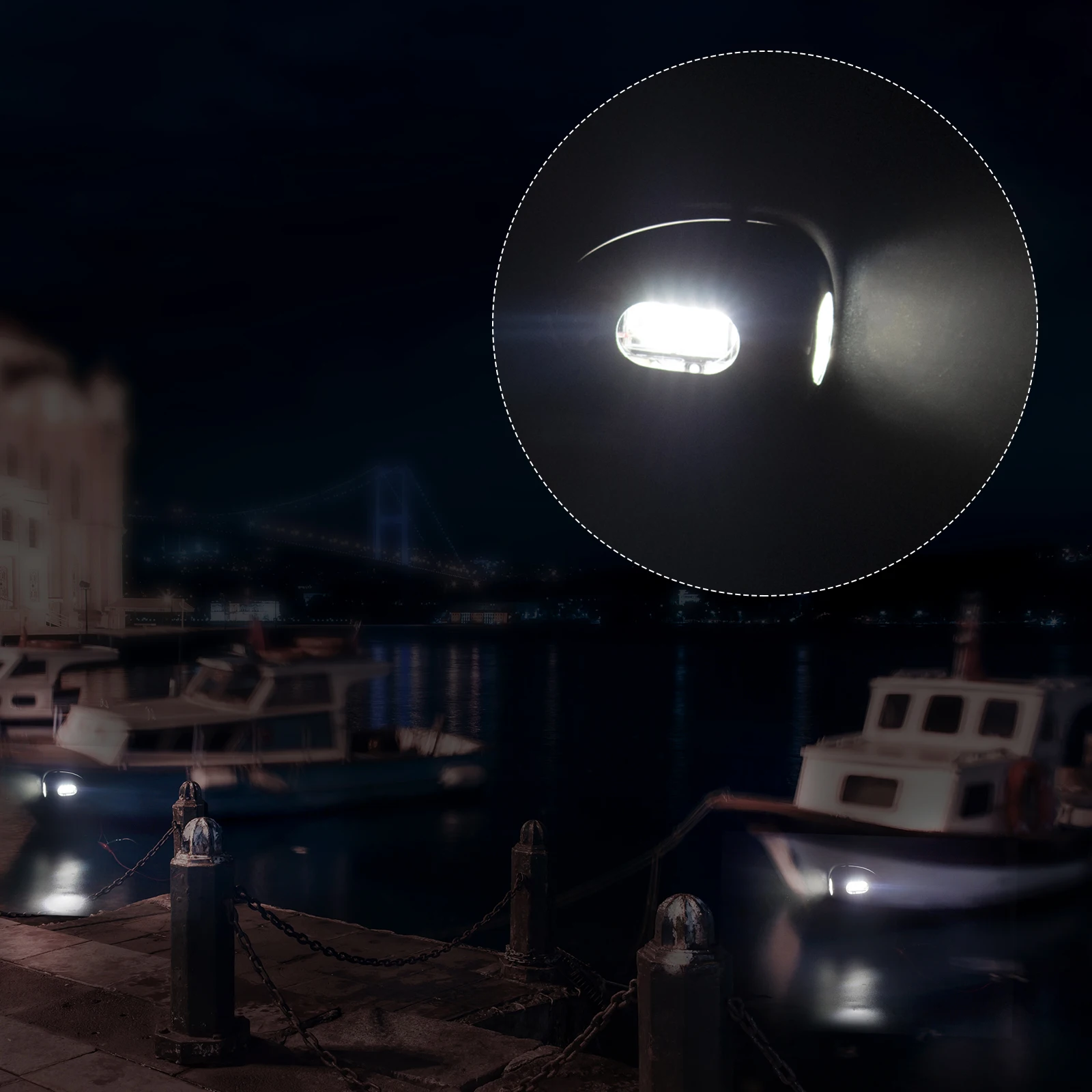 Baliza LED acero inoxidable – Barco pesca - imagen 4