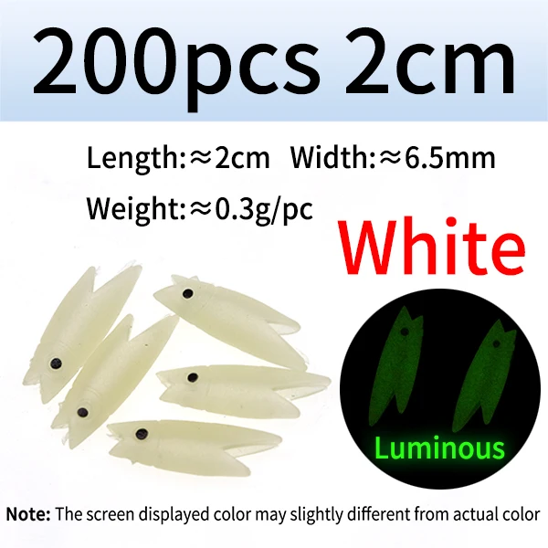 200pc lumo white 2cm