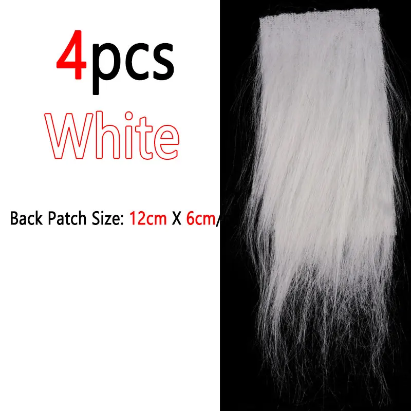 4pcs White