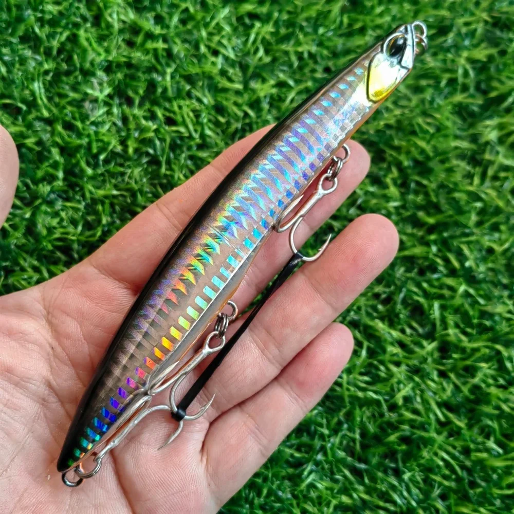 Señuelo de pesca hundido con lápiz, 140mm, 41g, Wobbler, aparejos de pesca lubina, accesorios de pesca, señuelos de agua salada, cebo para peces curricán - imagen 5