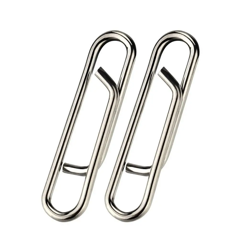 Conector de Pesca de acero de 15mm/18mm /23mm, conector giratorio de Pesca, enclavamiento de Pesca, conector de señuelo de Pesca a presión - imagen 4