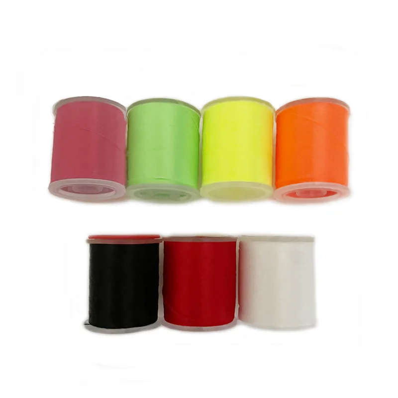 CONTEMPLATOR 1 carrete 150D 6/0 hilo de atado de moscas UV para tamaño 6-18 moscas 200 metros hilo de atado fluorescente hilo de pescar lubina trucha - imagen 2