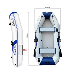 Barco de pesca inflable Solar Marine de 2,3 M con alfombrilla de aire, barcos de carreras y bote, Kayak para adultos IB, deportes acuáticos al aire libre