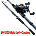 Left-Reel Cast-Rod