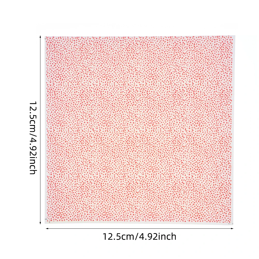 Wifreo 1/6 hojas de pesca de camarones/Scud, envoltura corporal para moscas, piel sintética translúcida y capa fina, diseño moteado, Material para atar moscas - imagen 3