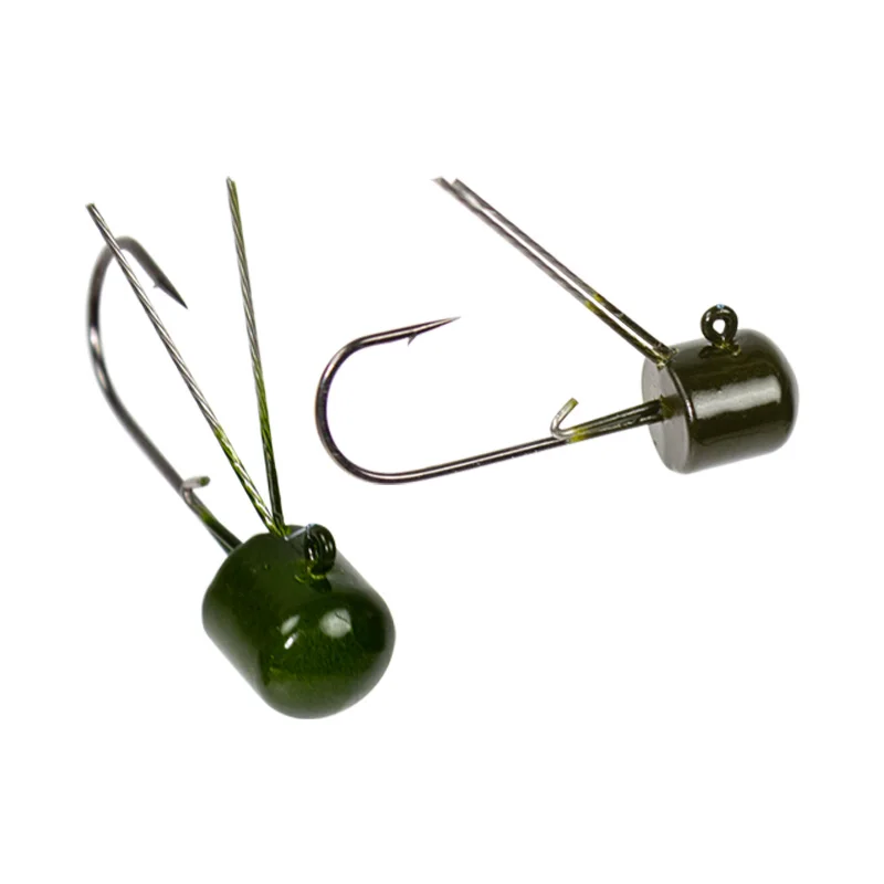 LUNKERHUNT anzuelo de cabeza de plomo NEIDER, grupo de pesca, auto-pie, ANTI-grado, sin refrigeración, carretera, subgancho afilado - imagen 5