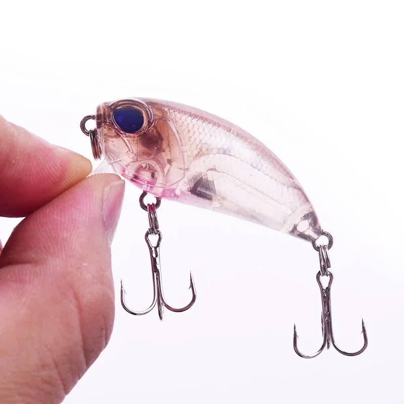 1 Pc Topwater Crankbait Wobblers señuelo de pesca 5cm 7g cebo duro Artificial Minnow Peche Swimbait aparejos de pesca - imagen 3