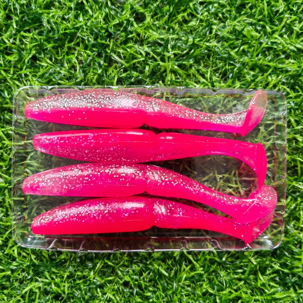 Mukun Wobbler Señuelo Silicona Suave de Lubina Pesca Marina - imagen 4